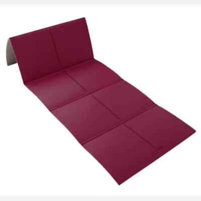 Esterilla pilates 160 cm x 58 cm x 7 mm - Tone mat Fold rosa oscuro