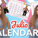 Calendario mes Julio