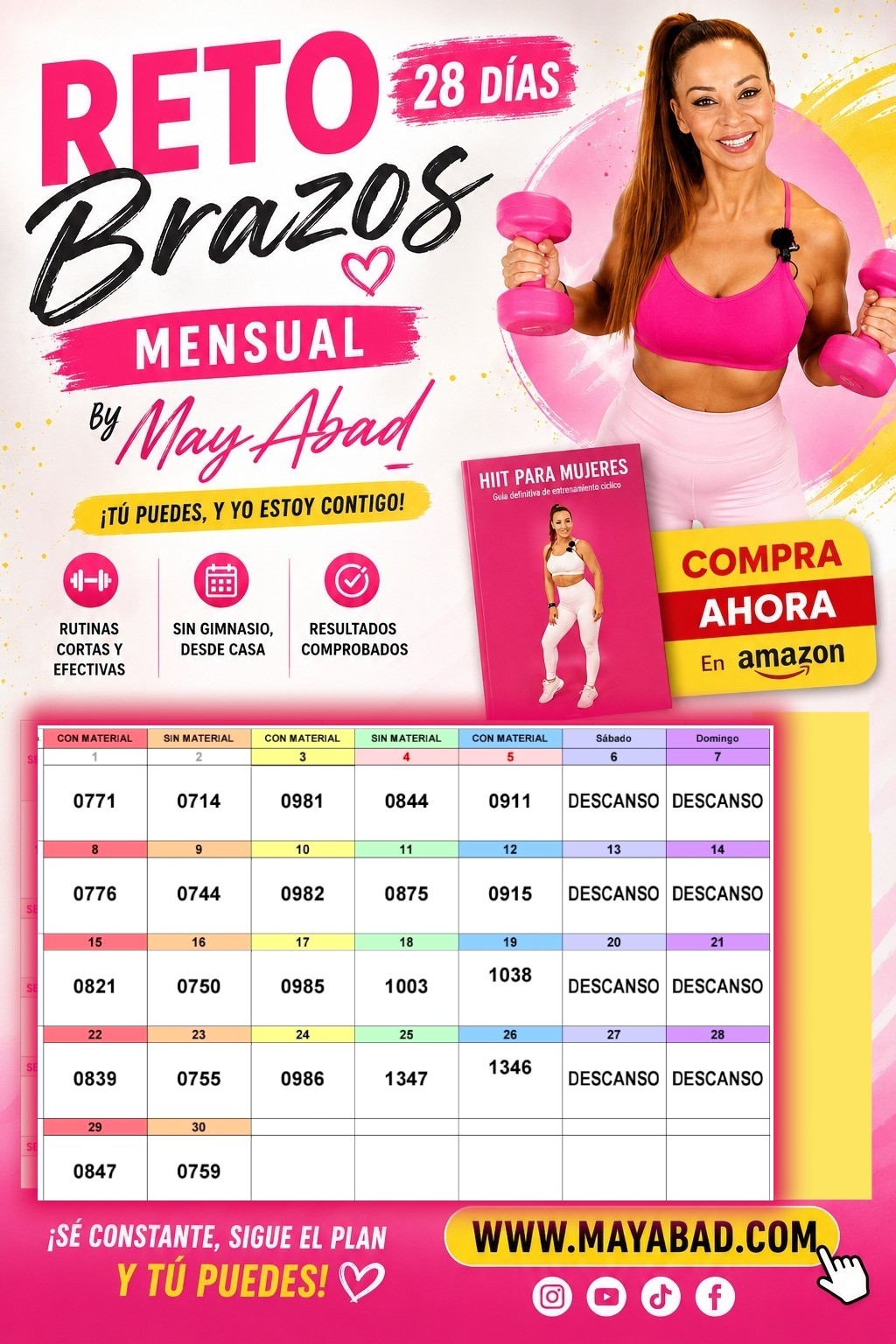 RETO BRAZOS DEFINIDOS
